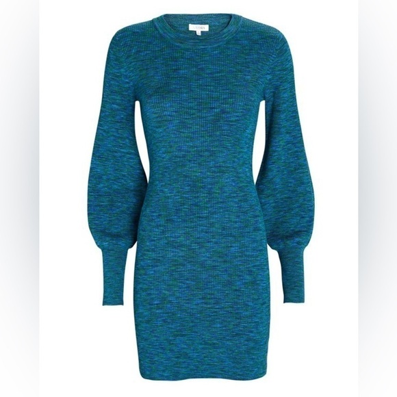 Intermix Mia Puff Sleeve Mini Sweater Dress - NWT - Picture 10 of 10